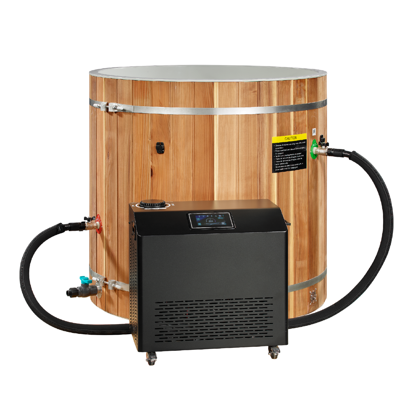 Dynamic Cold Therapy Barrel Spa- Pacific Cedar